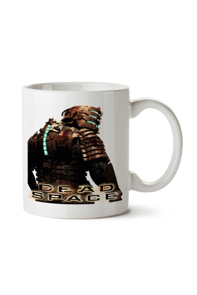 ART HEDİYE كوب مطبوع على الجانبين من Dead Space