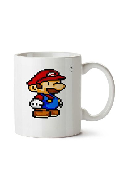 ART HEDİYE كوب DJNR MARIO مطبوع على الجانبين