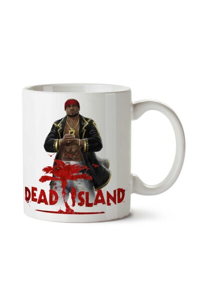 ART HEDİYE كوب مطبوع على الجانبين من Dead-Island-PNG-Image