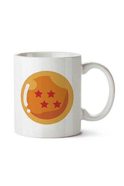 ART HEDİYE كوب Dragon Ball Z Four Stars مطبوع على الجانبين