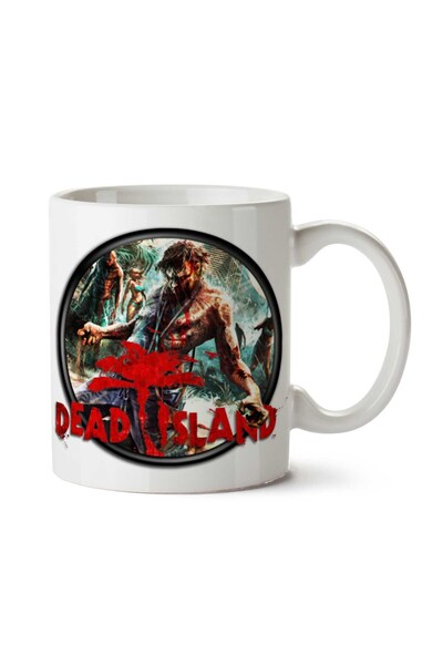 ART HEDİYE كوب Dead Island 2 مطبوع من الجانبين