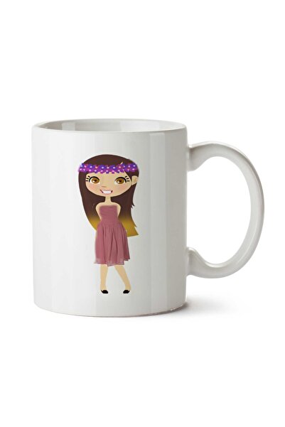 ART HEDİYE كوب مطبوع على الجانبين من Doll-High-Quality-PNG