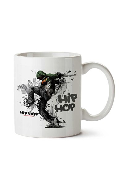 ART HEDİYE كوب هيب هوب مطبوع على الجانبين