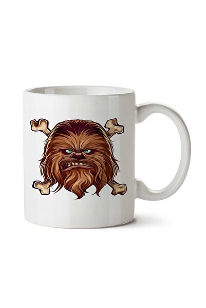 ART HEDİYE كوب مطبوع عليه وجهين من Chewbacca Star Wars