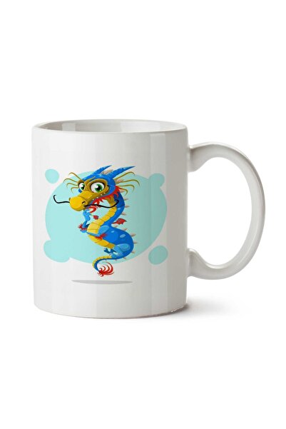 ART HEDİYE كوب دراجاو مطبوع على الجانبين