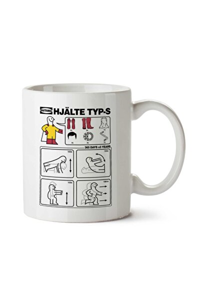 ART HEDİYE Hero Type S Instructions One Punch Man Two Sided Printed Mug