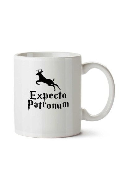 ART HEDİYE كوب مطبوع على الجانبين من Expecto Patronum