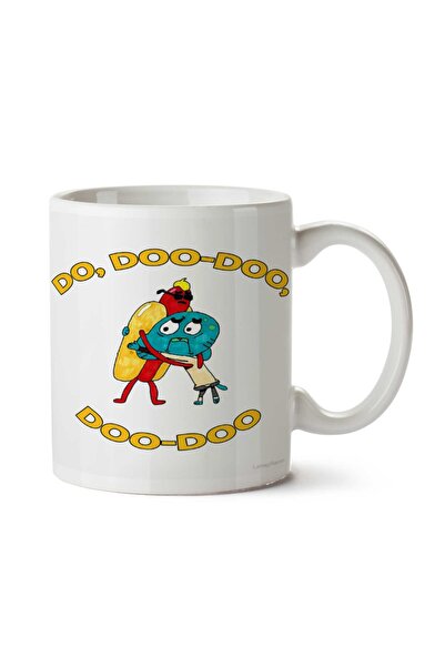 ART HEDİYE كوب غامبول هوت دوج مطبوع على الجانبين