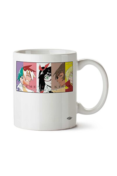 ART HEDİYE كوب إليمنتال كينجز فاير هارتس - كوب مطبوع على الجانبين للعمل الجماعي