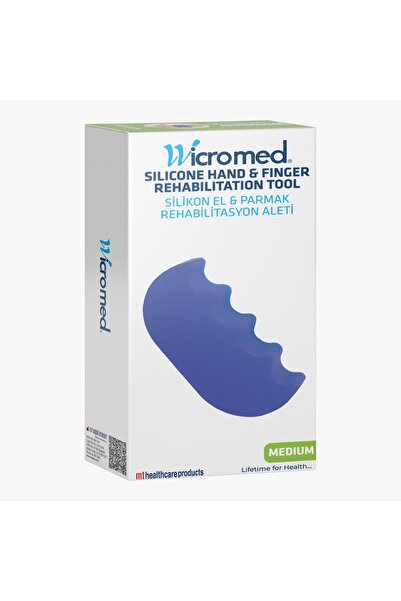 wicromed El ve Parmak Rehabilitasyon Aleti Mavi Medium