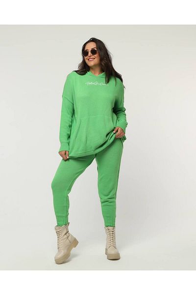 OUZ Fashion Hooded Knitwear Set
