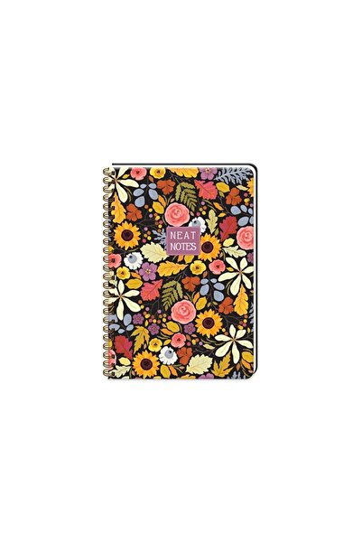 KESKİN COLOR Neat Notes Spring Time Spiralli Emma Karton Kapak 100 Yaprak 17x...