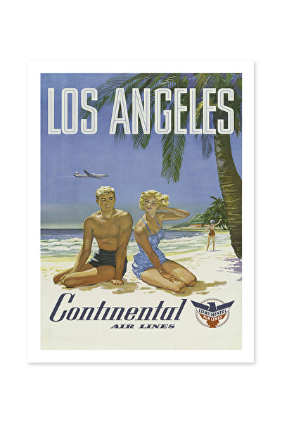 Beril Yamaç Design Studio Reproducere de afiș decorativ vintage cu tematică d...