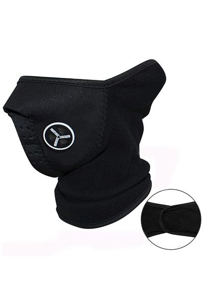 Knmaster Windproof Half Face Mask Black