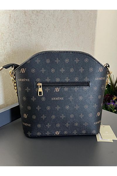 Armine ARM.102.SB Armine Special Color Konbin Leather Handbag Designed as a Hand and Arm Bag