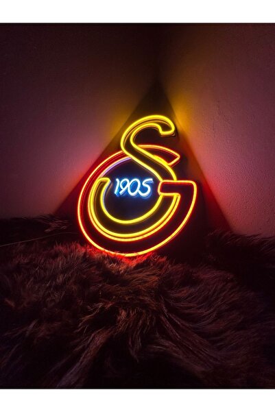 NeonBlowArt Neon Led Tabela Takım Logo Modeli Duvar Dekorasyon