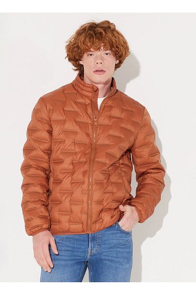 Lee Orange Men's Coat L 232287700   Puffer Jacket