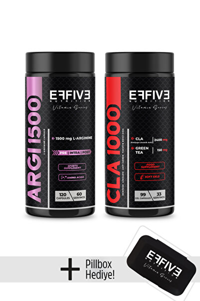 Effive Nutrition Argi1500 120 Kapsül + CLA 99 Softjel