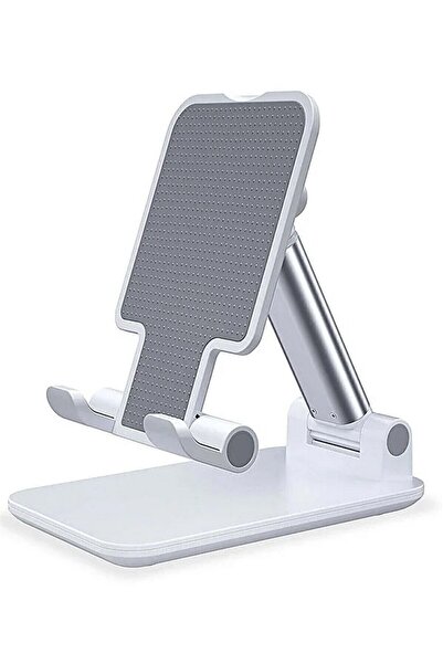 M90 Masa Üstü Tablet Ve Telefon Tutucu Stant 2 Kademeli Ayarlanabilir Telefon Tutucu