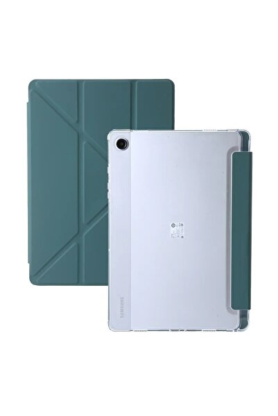 TEKNETSTORE Samsung Galaxy Tab A9 8.7 Inç SM-1210 Uyumlu Kalem Bölmeli Uyku M...