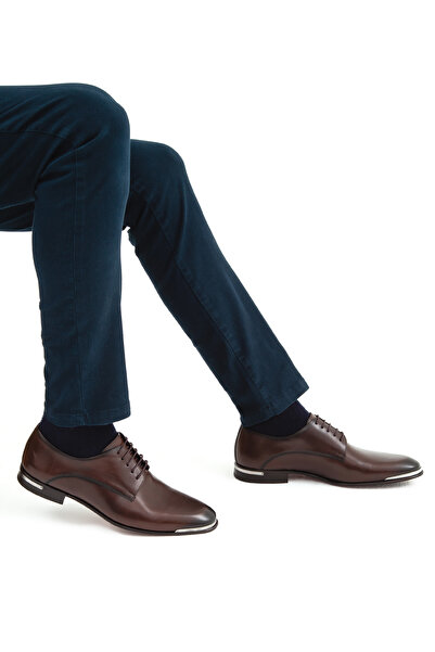 Tamer Tanca Ανδρικά παπούτσια από γνήσιο δέρμα Classic 221 3400 K Erk Ayk