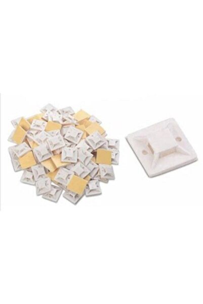 Genel Markalar Cırt Kelepçe Hediyeli Yapışkanlı Kroşe 20 Adet 28 X 28 Mm