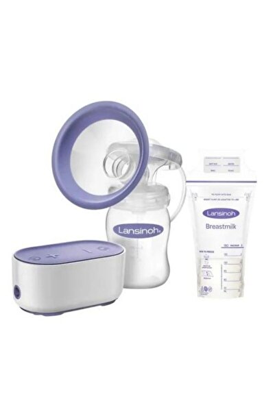Lansinoh Kompakt Tekli Elektrikli Göğüs Pompası+ Süt Saklama Poşeti 50li
