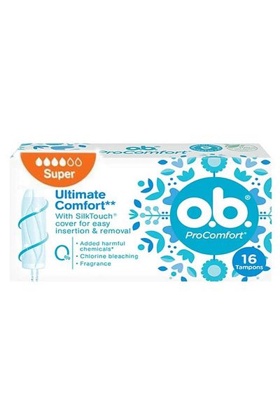 o.b. ممتص الصدمات Ultimate Comfort O.B - سوبر 16 قطعة