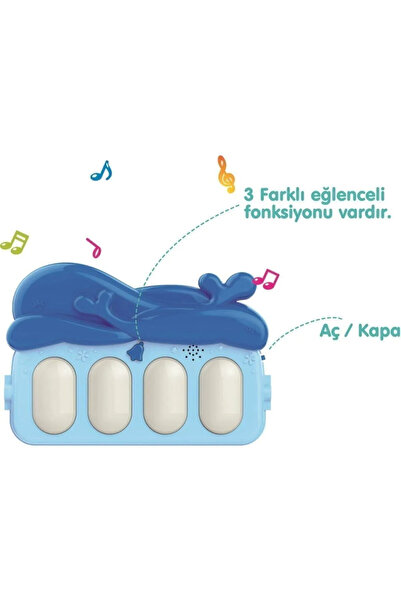 potasyum Balina Piyanolu Oyun Halısı