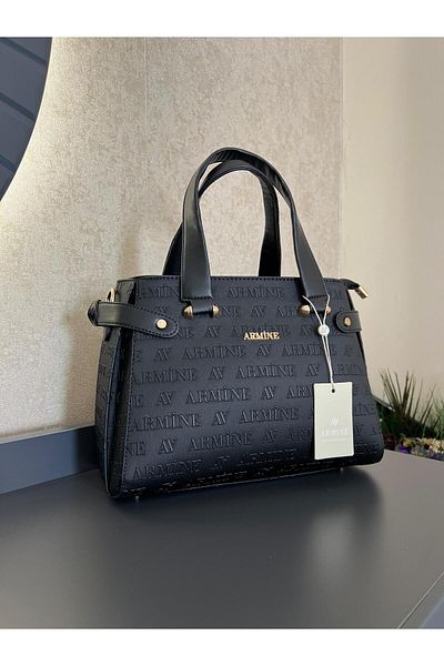 Armine ARM.172.LZ Armine Special Color Konbin Leather Handbag Designed as a Hand and Arm Bag