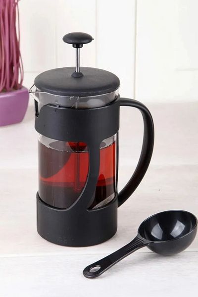 Bayev French Press Filter Coffee and Herbal Tea Infuser with Measure Spoon 350 ml