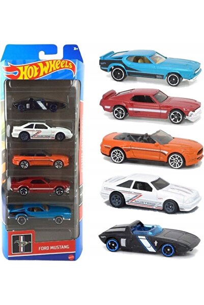 HOT WHEELS مجموعة من 5 سيارات 01806 HFV92 فورد موستانج