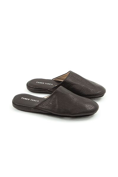Tamer Tanca Men's Leather House Slippers Slippers 577 770-01 Erk Slippers Sk22/23