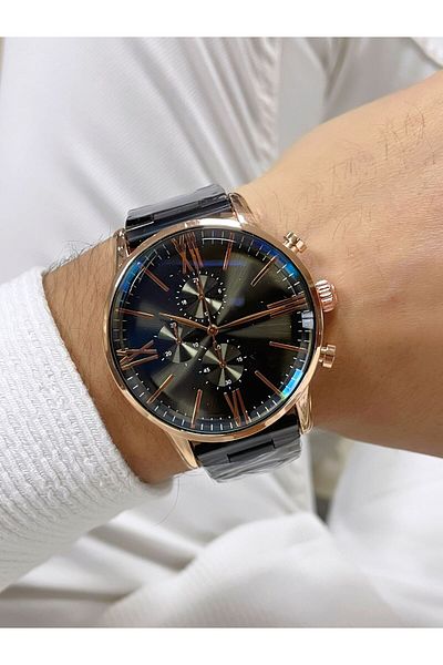 Bimodabu Roman Numeral Men's Wristwatch