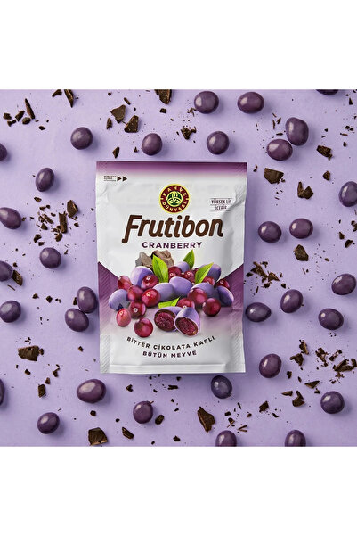 Kahve Dünyası Dünyası Frutibon Canberry Bitter Çikolata Kaplı Yaban Mersini 5...