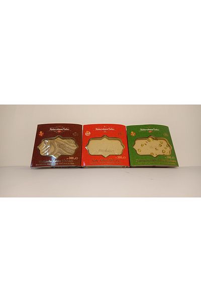peynel Abdurrahman Dessert - Plain Tahini Halva 300g, Cocoa Halva 300g, A.Fist Halva 300g