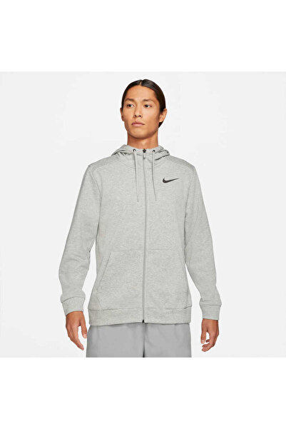 Nike Dri-FIT Hoodie Full-Zip Fleece Чоловіча сіра куртка