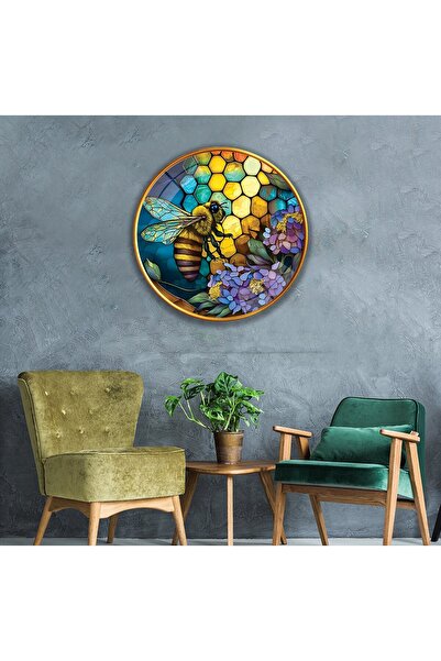 EMYA HOME Pictură pe sticlă cu vitralii