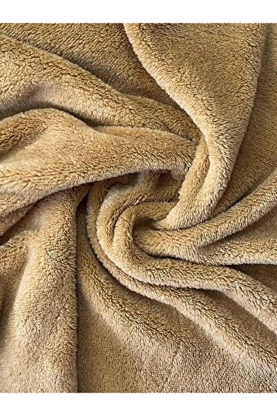 Aslan Online قماش قطيفة مزدوج الوجه من Camel Welsoft بعرض 180 سم