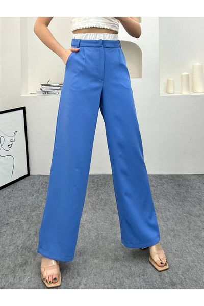 Sachistanbul Waist Detail Atlas Trousers