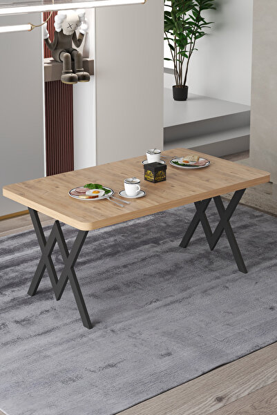 Cosargroup Parla Mutfak Yemek Masası W Metal Ayak 70x110 Mutfak Masası Yemek ...