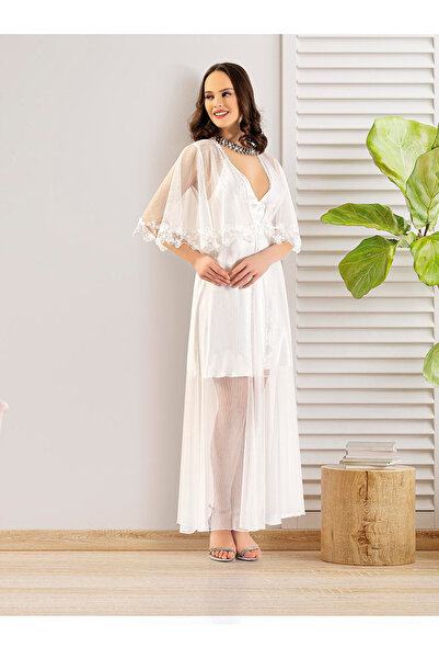 Pastimore Premium Series Διαφανές Σετ Τούλι τεμαχίων Κοντό Γυναικείο Κομψό Σε...