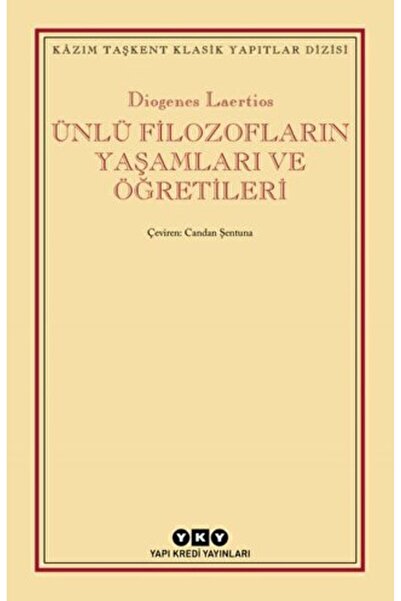 Yapı Kredi Yayınları Ünlü Filozofların Yaşamları ve Öğretileri