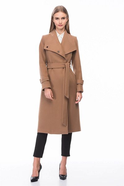 Dewberry Z6645 Palto-camel