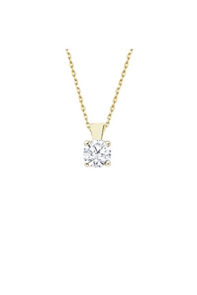 Altın Sepeti Altın Hayalet Zincirli Tektaş Kolye