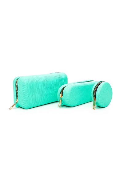 CEPHOME Set de 3 pungi de machiaj cu parfum aromat din silicon