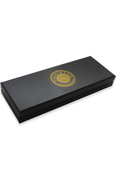 Tesbihane Siyah Renk Özel Tesbih Kesim Hediye Tesbih Kutusu