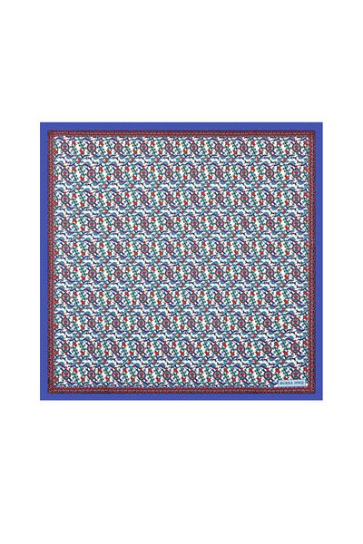 Bursa İpek Saks Ivy Tulip Pattern Silky Handkerchief