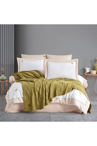 Hobby Double Fancy Blanket Set - Duvet Cover, Sheet and Pillowcase