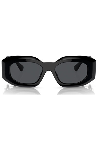 Versace Man Irregular Sunglasses- Ve 4425u - Lense Size:54mm - Black